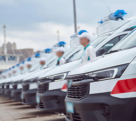 泗洪县服务车队展示